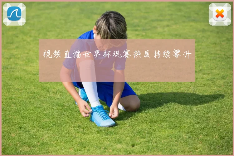 视频直播世界杯观赛热度持续攀升